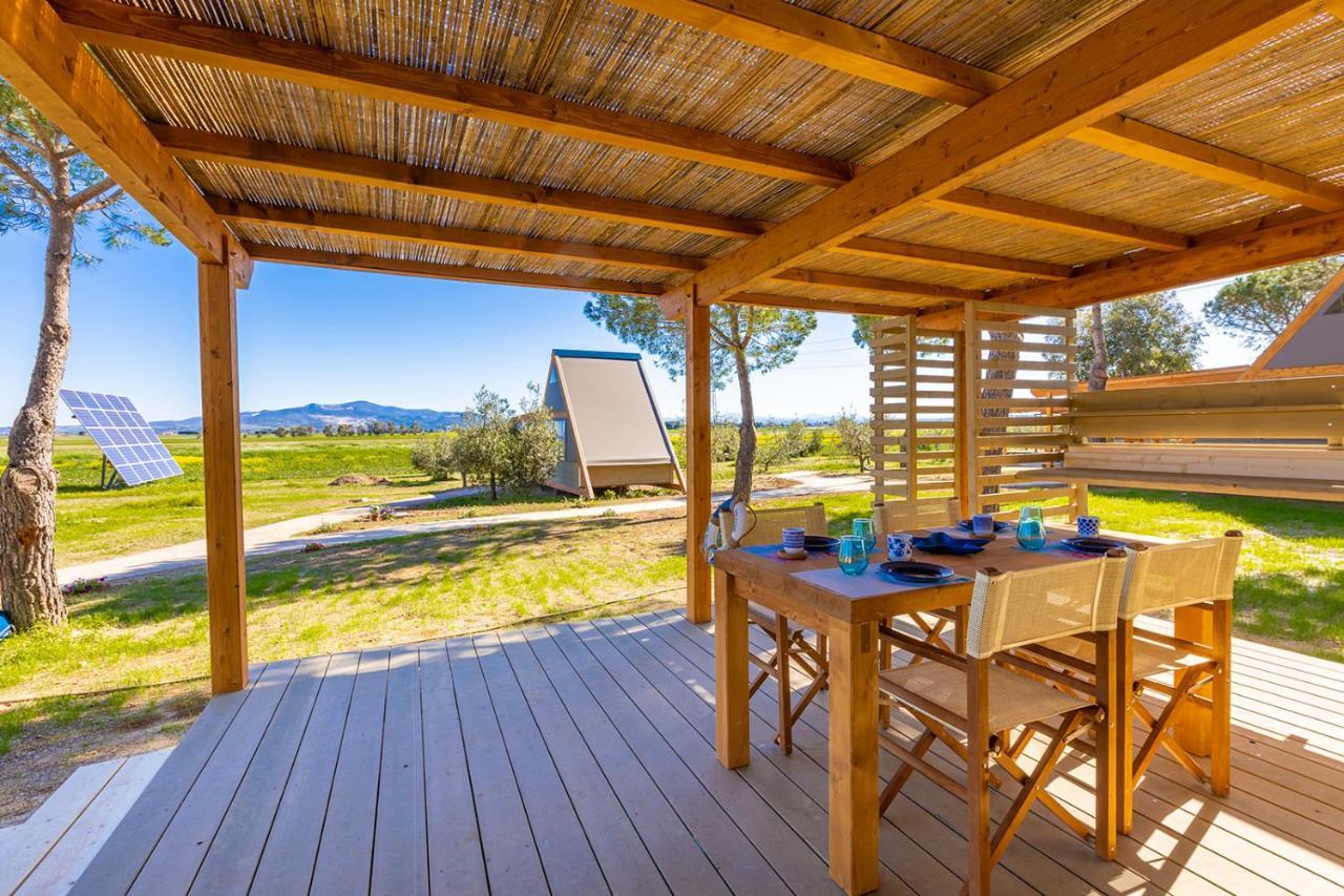מלון פיומבינו Glamping Gli Etruschi מראה חיצוני תמונה