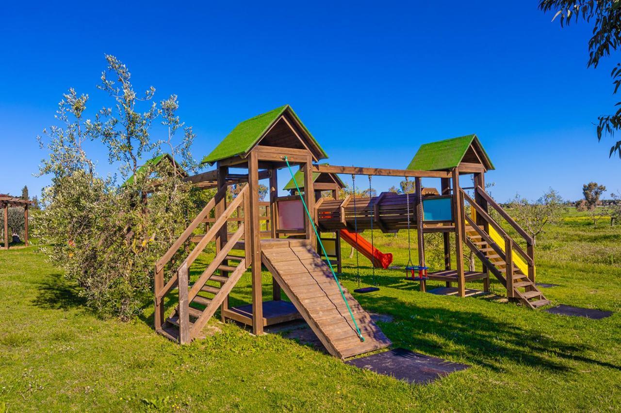 מלון פיומבינו Glamping Gli Etruschi מראה חיצוני תמונה